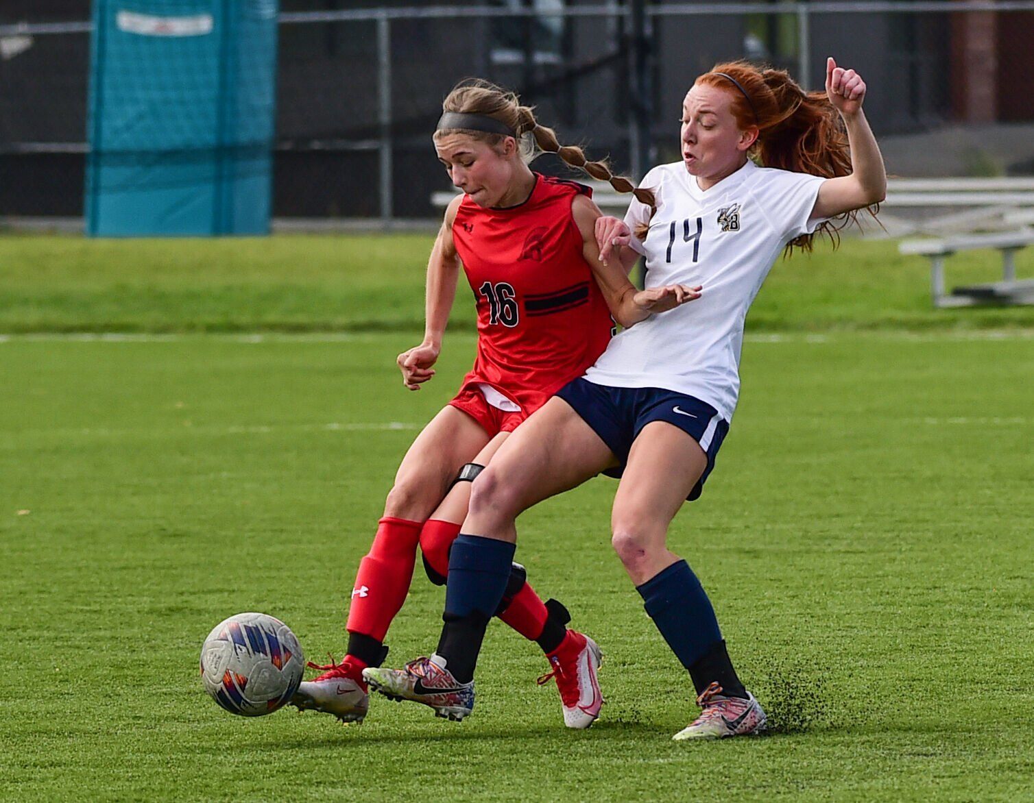 MSU Billings women's soccer competes against Saint Martin's University in Billings